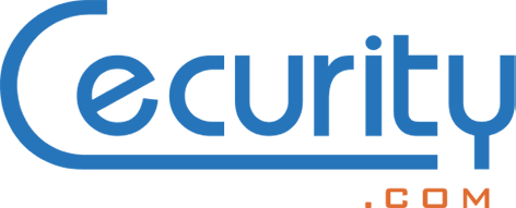 Logo Cecurity.com Bleu Orange grand