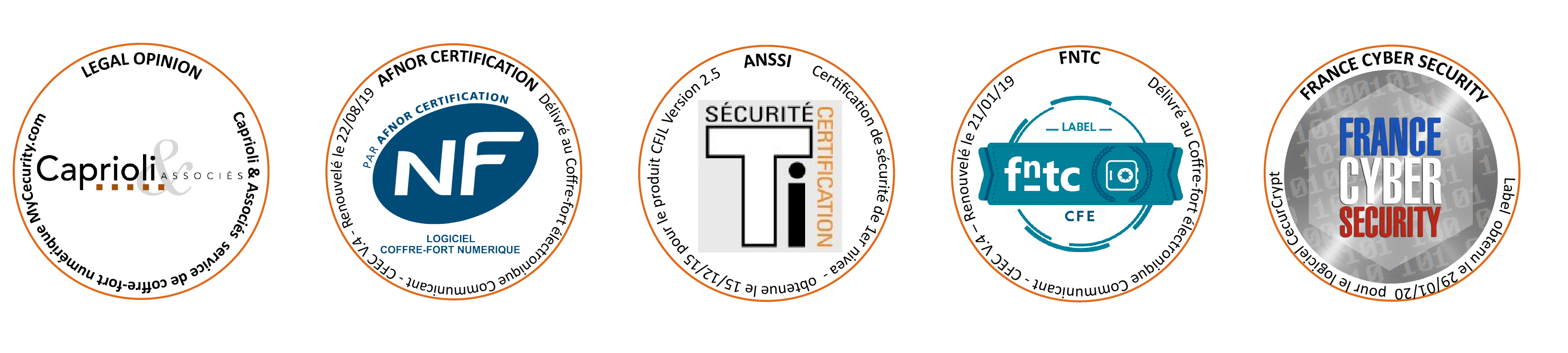 Conformité proposition certifications Conformité proposition certifications