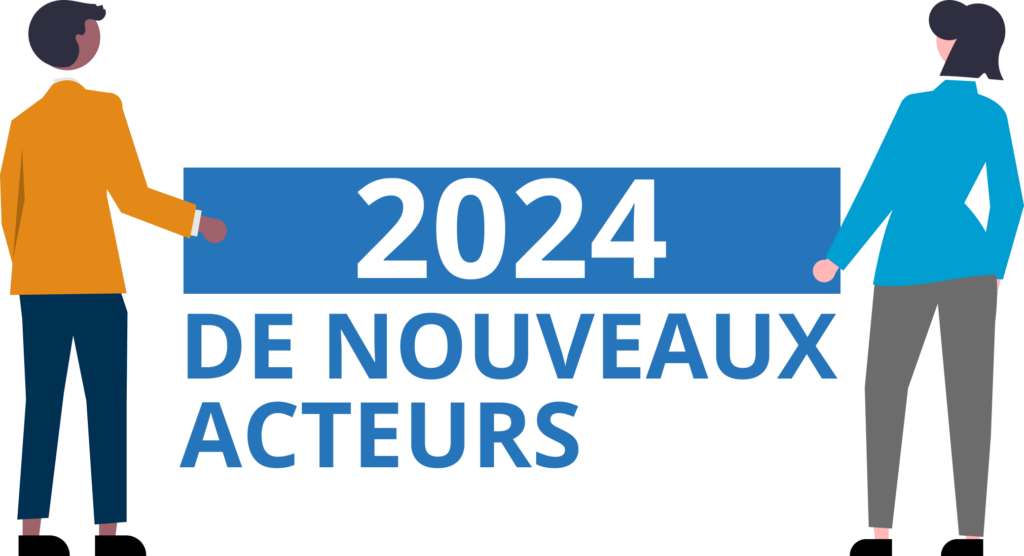 Illustration-DeNouveauxActeurs Illustration pour annoncer les nouveaux acteurs pour 2024