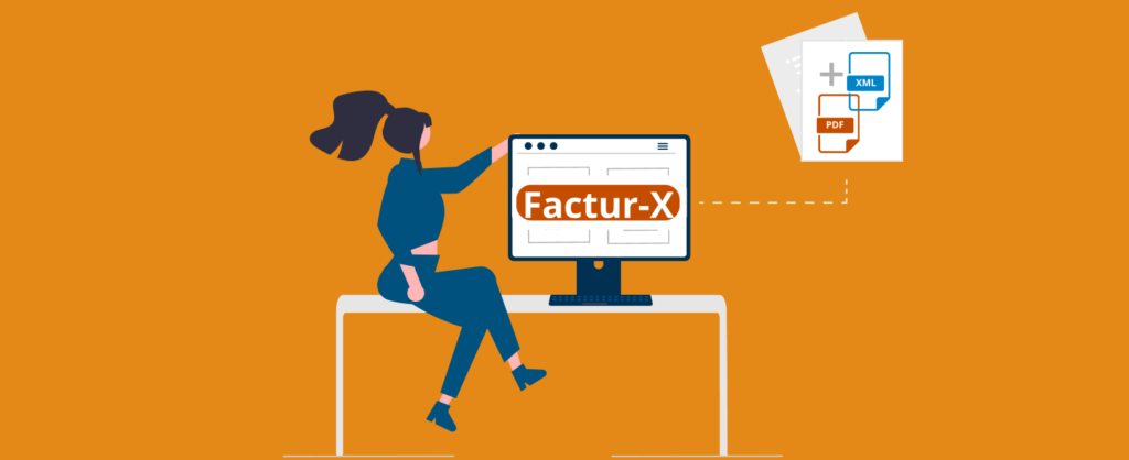 Header format factur-X mobile