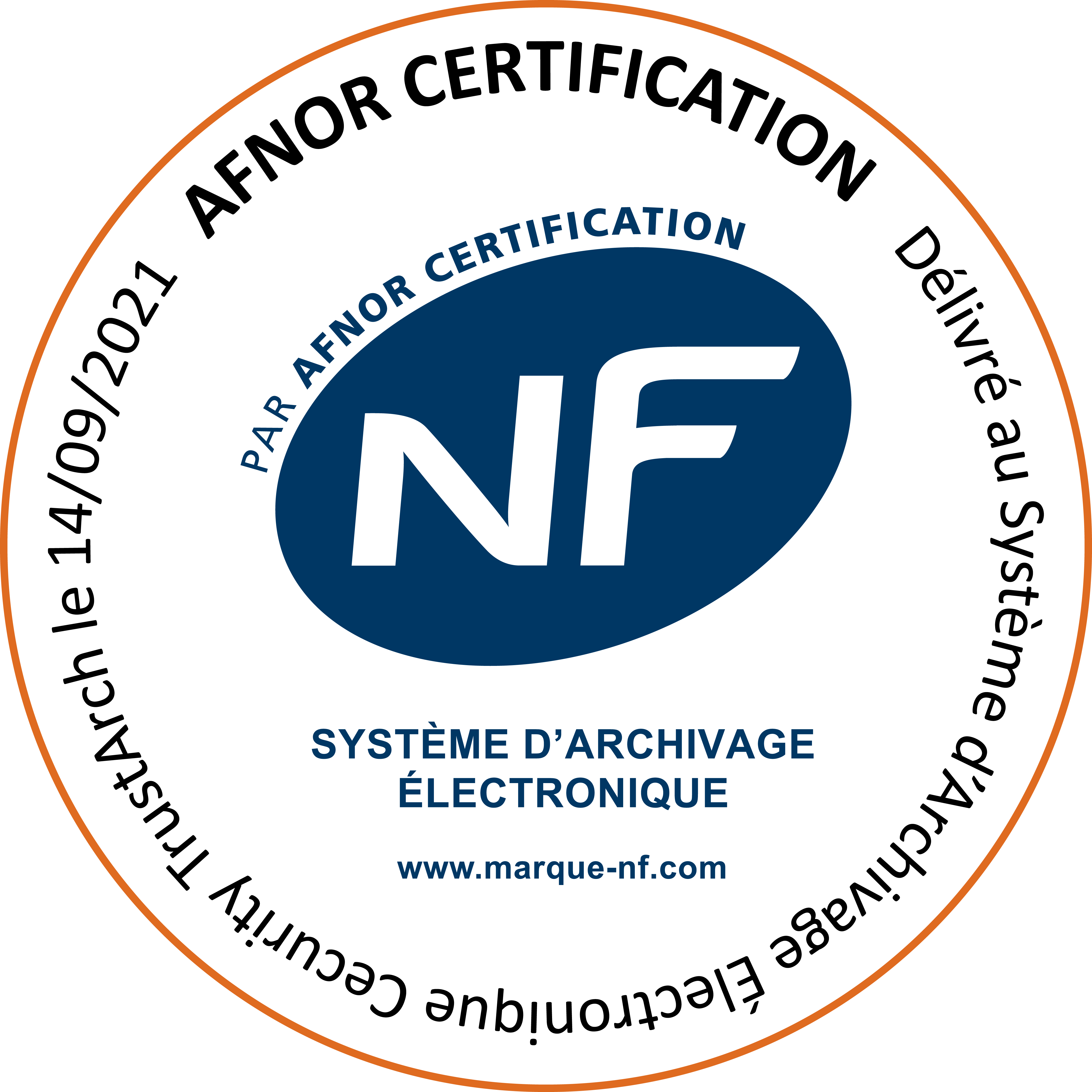 Image certification NF 461