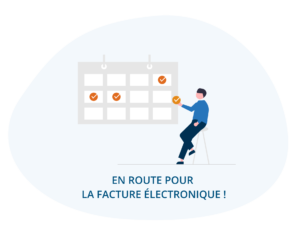 illustration en route pour la réforme de la facture électronique